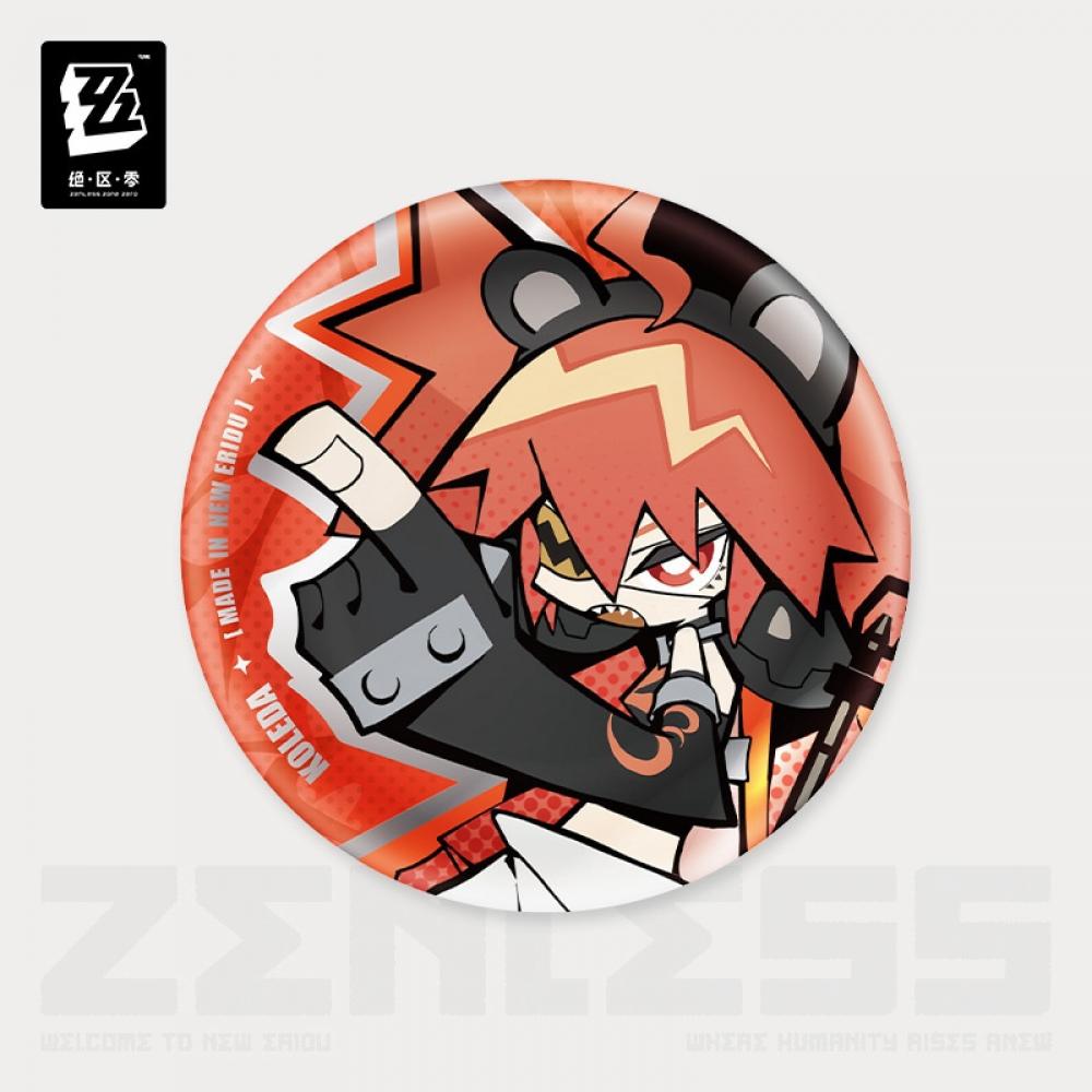 

Zenless Zone Zero Zenless Zone Zero Eridu Series Belobog Heavy Industries Deformed Can Badge Creta