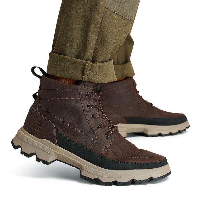Timberland Chukka Comfortable Durable Short Outdoor Boots Men Boots Brown A44RSW