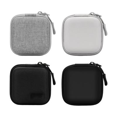 Small EVA Digital Accessories Case with Flexible Bands Meshing Pockets Suitable for Phone Chargers USB Cables Organization