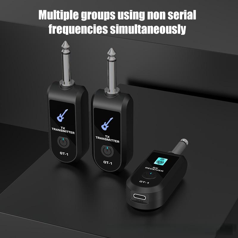Wireless Guitar Xlr Transmitter And Receiver System Professional Wireless Mic System For Pa System Electric Guitar & Bass