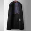 Autumn and Winter Long Knee Wool Trench Coat Middle-aged and Young People Light Luxury Business Double-sided Woolen Lapel Warm Jacket