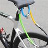 Motorcycle bicycle U-lock waterproof anti-theft lock wire rope safety Motorized scooter Mountain bike road zinc alloy