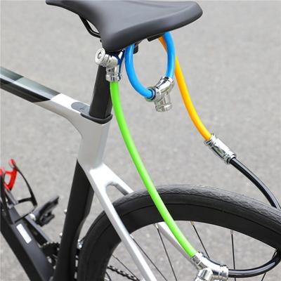 Motorcycle Bicycle U-lock Waterproof Anti-theft Lock Wire Rope Safety Motorized Scooter Mountain Bike Road Zinc Alloy