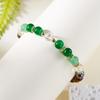 Handmade Geometric Bracelet with Natural Stone Beads Simple Yet Stylish for Casual Outfits and Travel Adventures