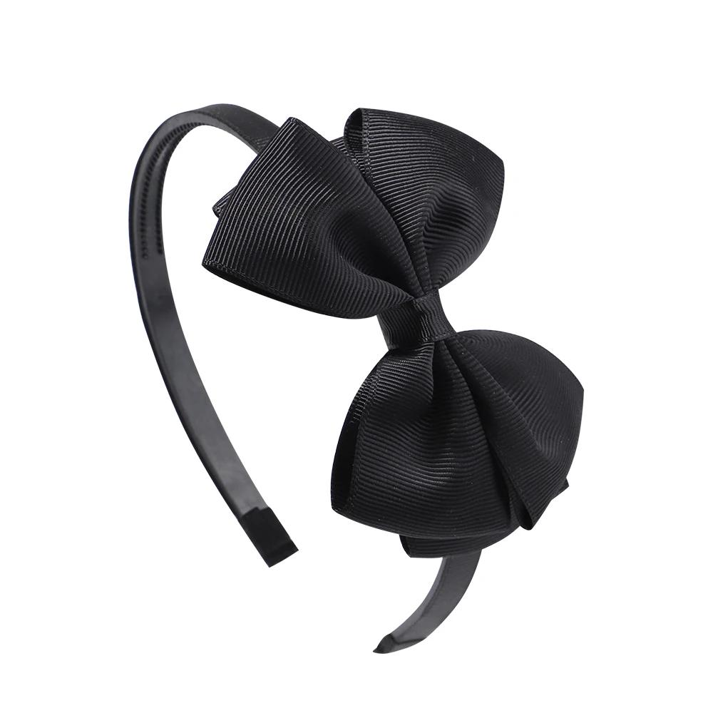 20 Colors Cute Bowknot Baby Girl Hair Band Ribbon Handmade Hair Bows Tiaras Hairbands Headbands Headwear Hair Accessories