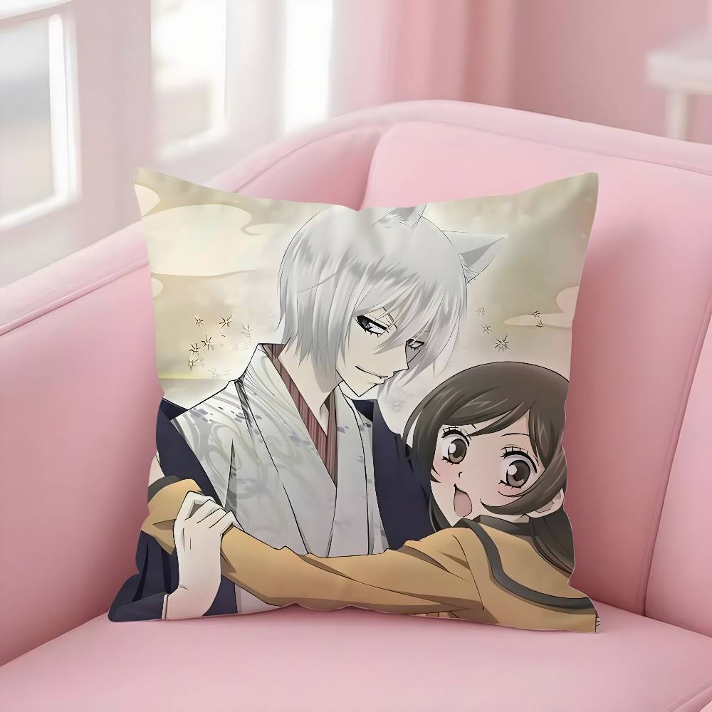 Love Anime K-Kamisama HajimemashitaS Pillow Case Soft Plush Fabric Double Sided Print Decorative Home Living Room Gift Cushion