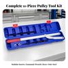 Interchangeable Pin Pulley Wrench Specialty for Workshop, Garage, Auto Mechanics