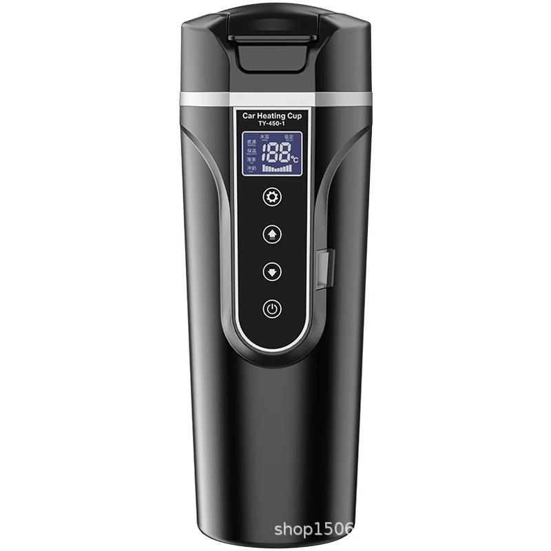 Electric Car Kettle & Water Heater (12V/24V), Universal Insulation for Vehicles