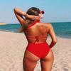 Stylish Women's One Piece Beach Swimsuit Swimwear Bathing Monokini Padded Bikini Flower For Effortless Summer Elegance