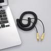 2.6M Cable Replacement Headphone Audio Cable Extension Noise Cancelling Convenient for Woburn Kilburn II Speaker Male