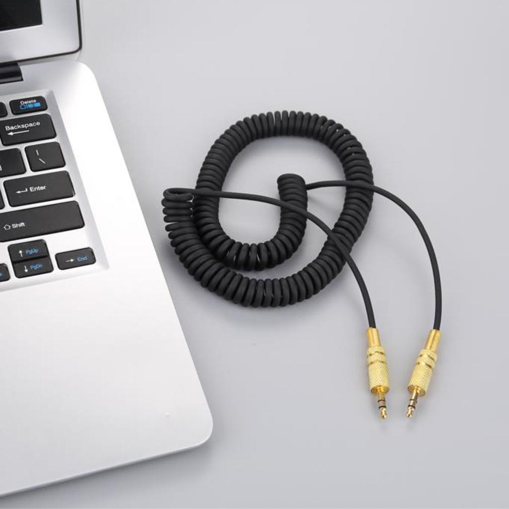 2.6M Cable Replacement Headphone Audio Cable Extension Noise Cancelling Convenient for Woburn Kilburn II Speaker Male
