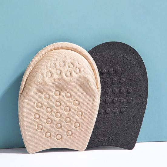 1 Pair Women's Metatarsal Pads Non-Slip Arch Support Insoles High Heel Foot Pads for Pain Relief Sweat-wicking Shoe Inserts