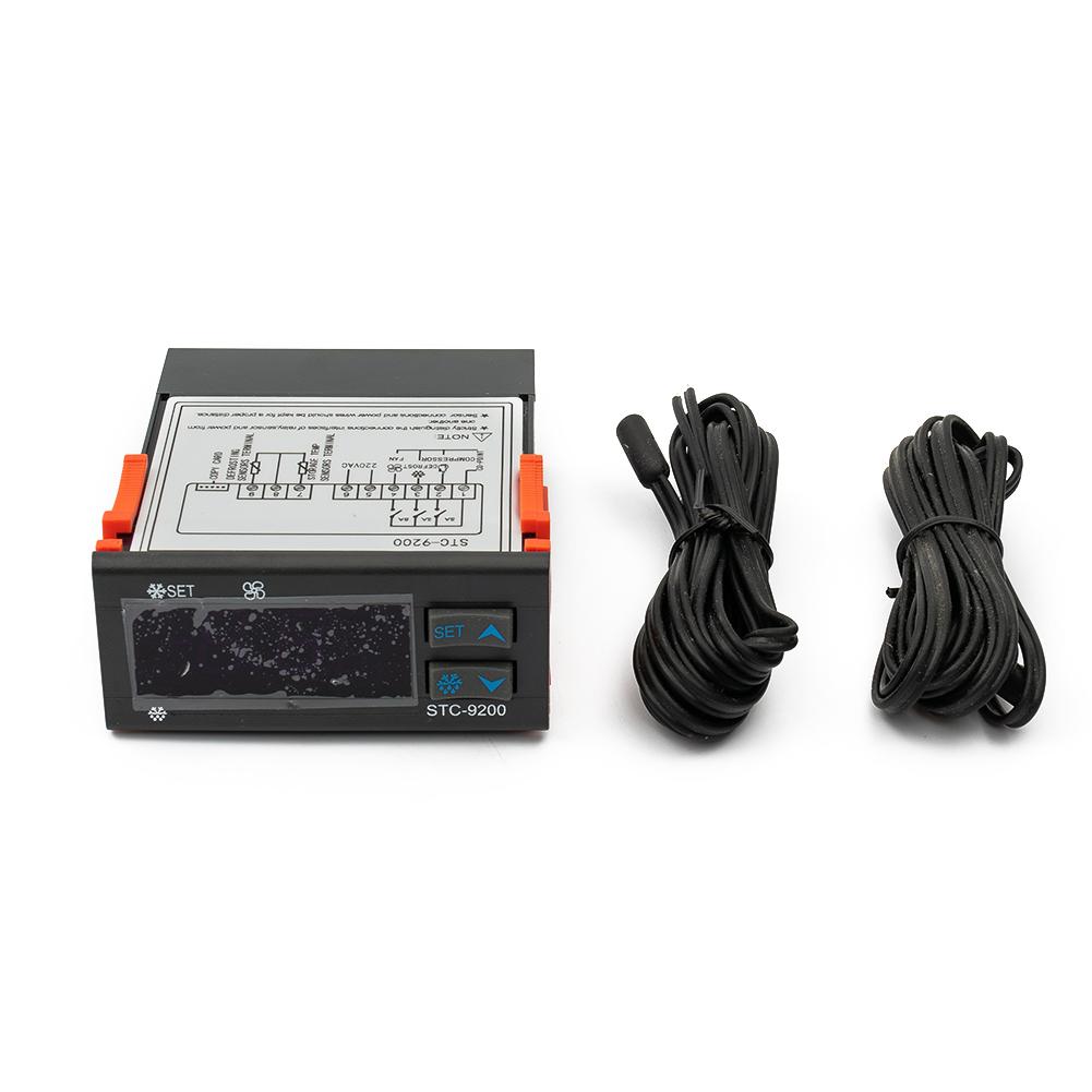 Customizable STC 9200 Digital Temperature Controller with 2m Sensor Cable Length for Accurate Temperature Display