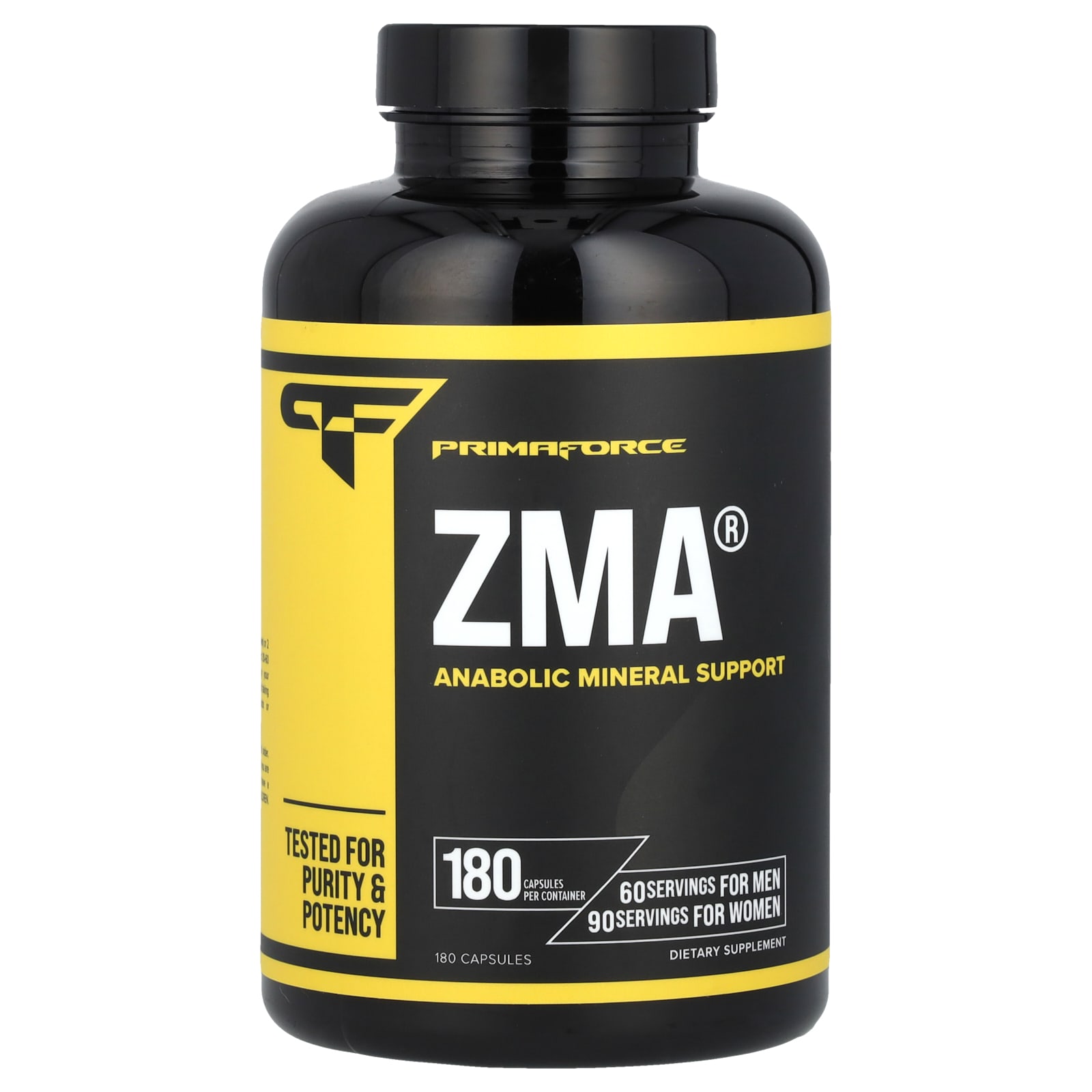 

Primaforce, ZMA®, Anabolic Mineral Support, 180 Capsules