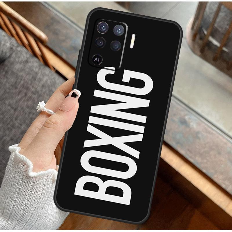 

Boxing Phone Case For Oppo A74 A94 A54 A15 A18 A38 A58 A78 A98 A40 A60 A80 A16 A76 A96 A57S A17 A77 For OPPO A80 5G