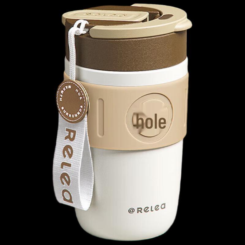 Wushengwu Star Ceramic Insulated Coffee Travel Mug