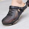 Fashion Summer Shoes Jelly Shoes Beach Men Sandals Hollow Slippers Breathable Men Flip Flops Outdoor Shoes Men Dropshipping