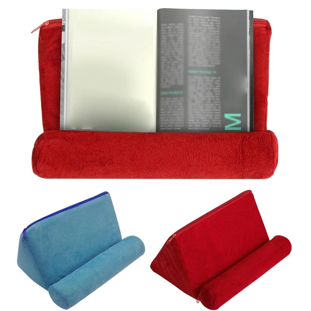 Tablet Holder Cushion Sponge Rest Portable Office Foldable Book Reading Home Car Mobilephone Support Pillow Stand