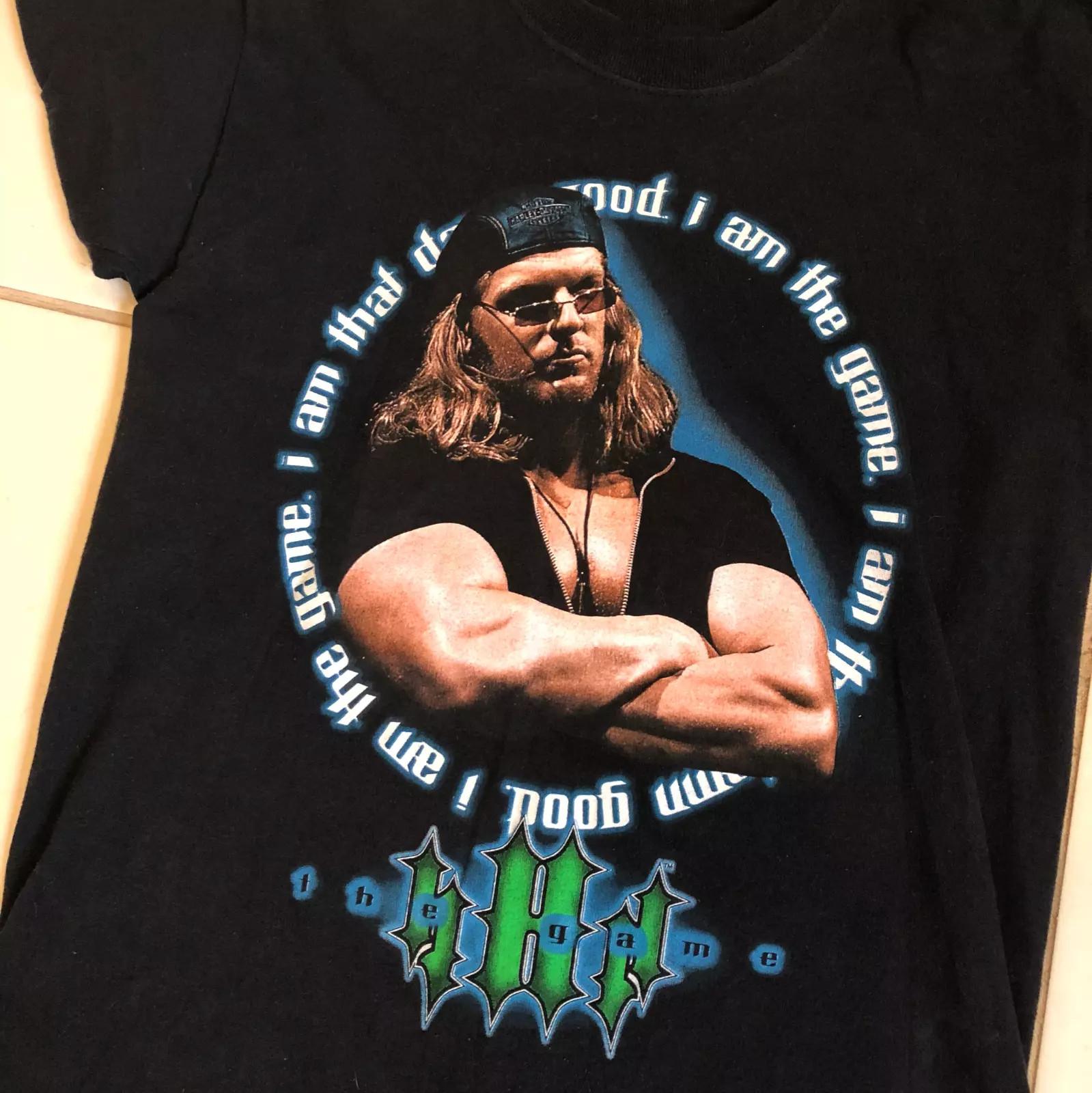 Triple H Wrestler I Am The Game T Shirt Mens Womens Tees Top Full Size S-4XL XL