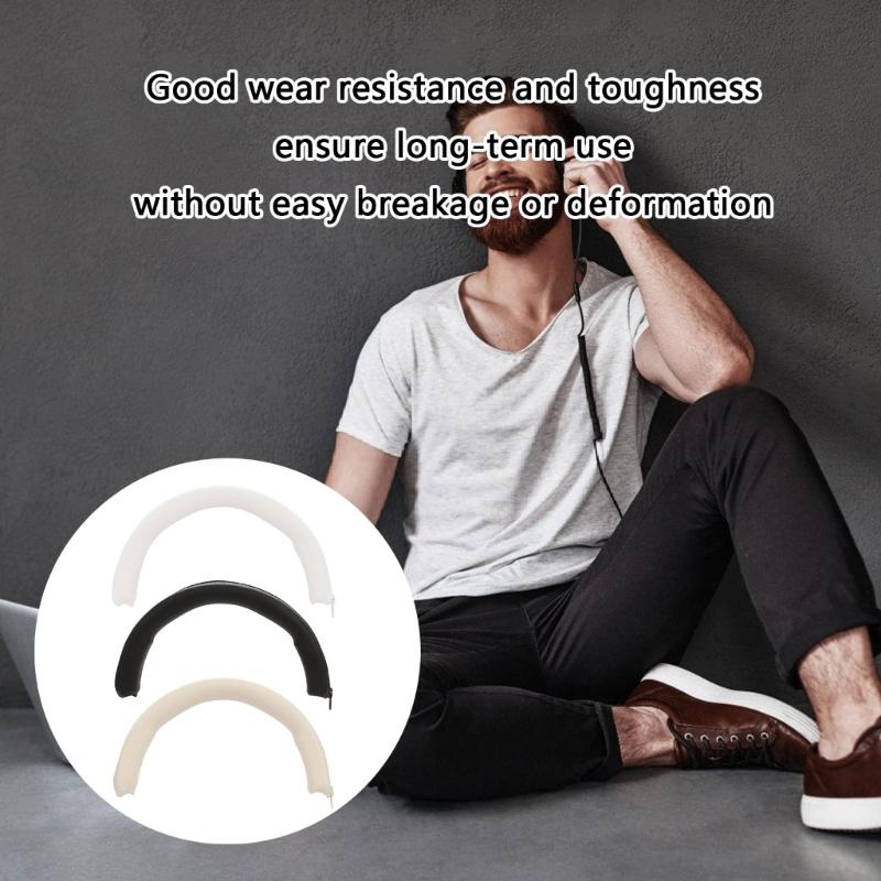 Protetor de Arco de Headset Macio Confortável Manga para Arco de Cabeça Capa Antiderrapante à Prova de Poeira para Headphone Dedicado