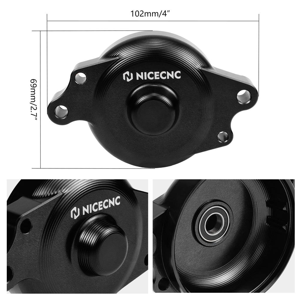 NICECNC For Suzuki DR650S DR650SE DR 650 S SE 1996-2024 Starter Motor End-Cap