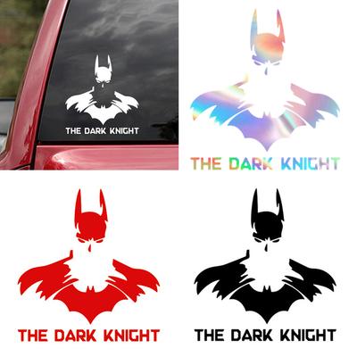 Motorfiets Voorhoofd Auto Raamsticker Carrosseriestijl Stickers Reflecterende Vleermuis Waterdichte Decal
