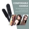 Double Brush Comb,Hair Straightening Brush Double Sided Hair Straightening Comb Heat Resistant Hair Straightening Brush With Handle