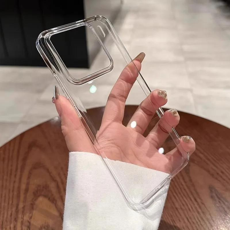 

Mi15 Case Business for Magsafe Case for Xiaomi 15 Ultra 15Pro Mi 14 13 Ultra Transparent Shockproof Cover for Xiaomi 14 15 Pro xiaomi 15 ultra