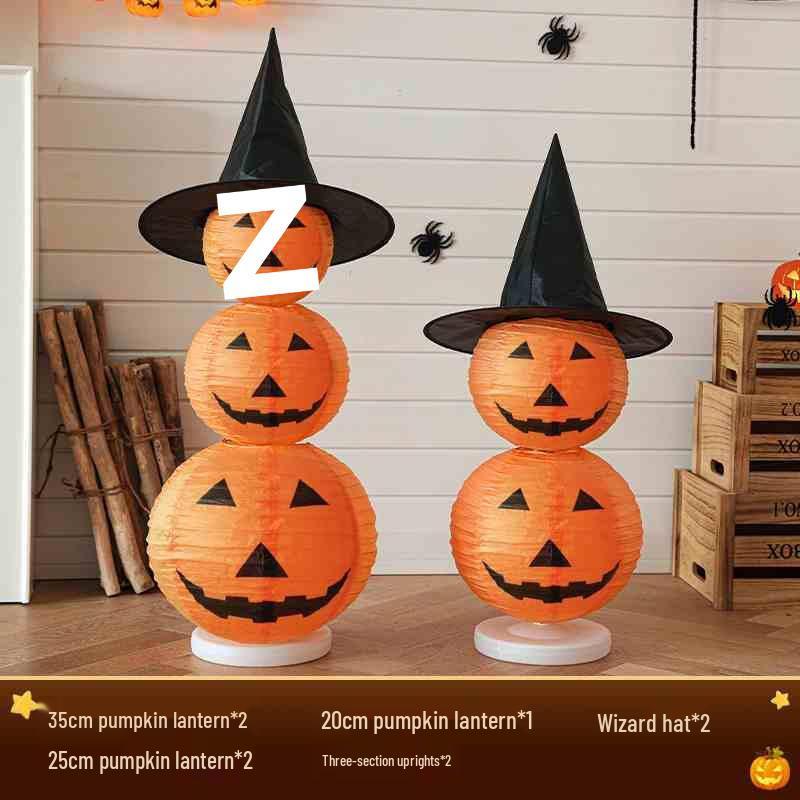 Halloween Luminous Pumpkin Lanterns for Bar and Kindergarten Decor
