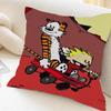 Funny Calvin-and-Hobbes Cushion Cover Decorative Pillow Sofa Home Decor Case Pillow Cases