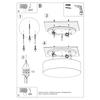 Plafon Arena 2 E27 Czarny Sollux Sl.0121