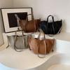 New Handheld Tote Bag Large Capacity Fashiable Women's Bag Premium Single Shoulder Underarm Bags Handbags   Bolsas