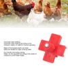 40Pcs Steel Chicken Waterer Nipples Plastic Automatic Poultry Nipple Chicken Water Nipples  Chickens