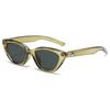 New personalized sunglasses cat eye women's high-end street photography trendy sunglasses