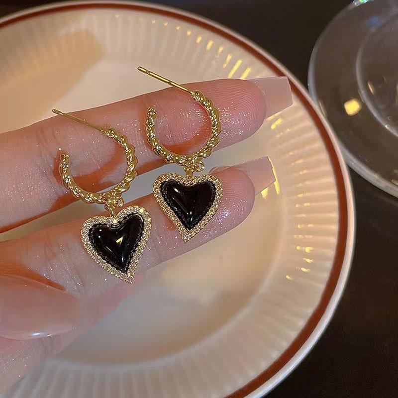 Silver Needle Pearl Flower Tassel Earrings - Women's Trendy All-Match Jewelry