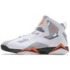 Air Jordan True Flight 'Gris Loup Orange' (Unisexe) Chaussures de Basketball Vintage Blanc / Orange Total / Gris Loup 342964 118