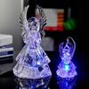 1PC Bedside Lamp Colorful  Wings Decoration Angel Style Desktop Night Lamp