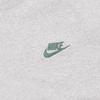 Nike Solid Color Crew Neck Cotton T-Shirt Unisex Tops Gray FN3698-050