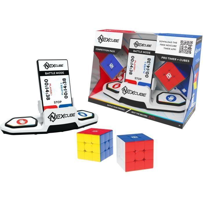Jeu de stratégie et de réflexion - GOLIATH - Nexcube Battle Pack - 2 nexcube 3x3 - Multicolore
