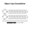 Bottle Opener Insert,Stainless Steel Round DIY Bottle Opener Hardware Kit Hardware Parts Supply with Screws1