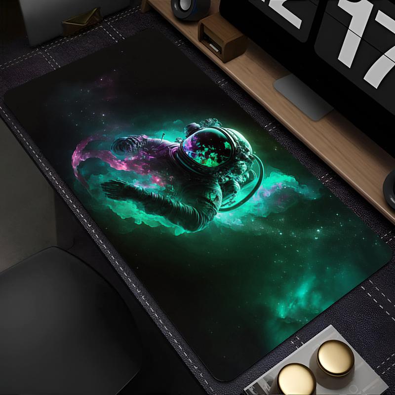 Mouse Pad Antislip Durable Desk Mat Offices Pc Accessories Anime Keyboard Pad Laptop Space Astronauts Mouse Mat Tapis De Bureau