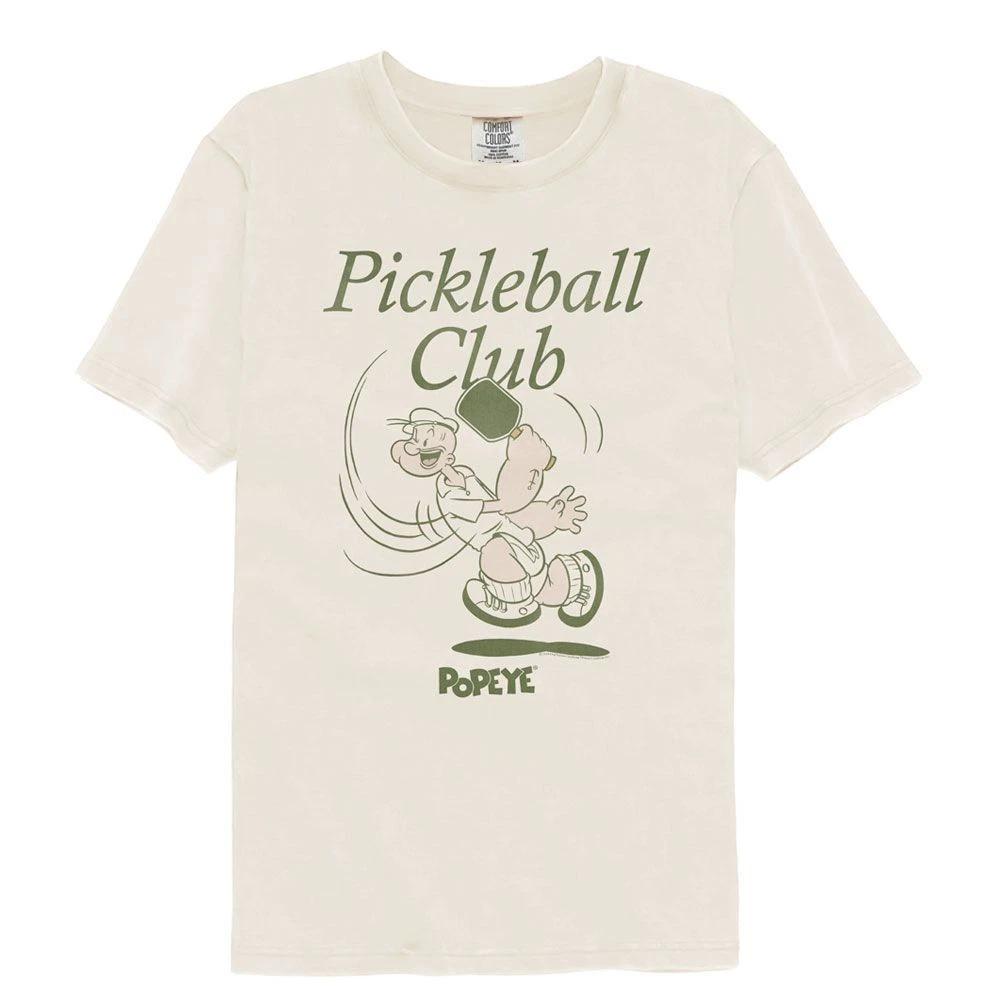 Popeye Pickleball Club Ivory Comfort Colors Comics Shirt 150