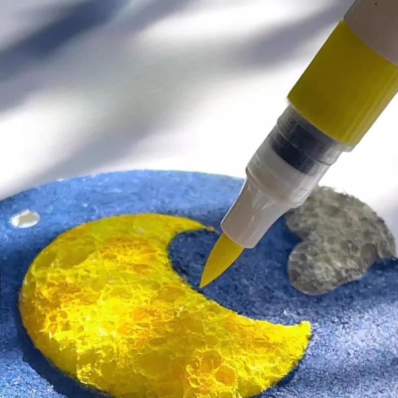 10-40PCS Foam Texture Painting Creative Magic Three-dimensional Art Paper Children DIY Painting Educational Toy Manual Pinch Fun