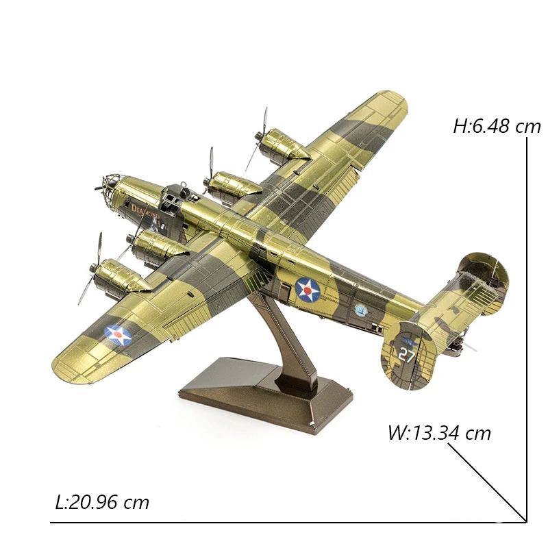 3D Metal Puzzle Ufo Diy Handmade Space Exploration Spacecraft Assembly Model Jigsaw Puzzle Toys For Adult Kids