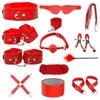 BDSM Sex Restraining Toys Set for Couples 10 Pcs Set  Bondageromance Kit Sex Straps Handcuffs and Restraints