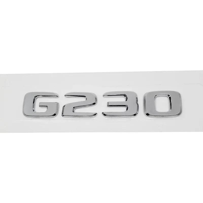 QGP3 3D Letters Car Tail Box Emblem Rear Trunk Sticker Badge for Mercedes Benz G36 G63 G65 G200 G230 G300 G350 G500 G550 G Class