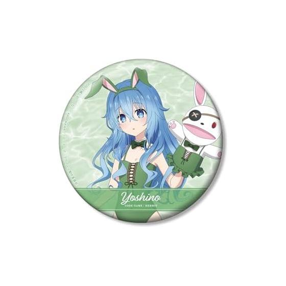 Date A Live V Yoshino Swimsuit Bunny Ver. 100mm Can Badge