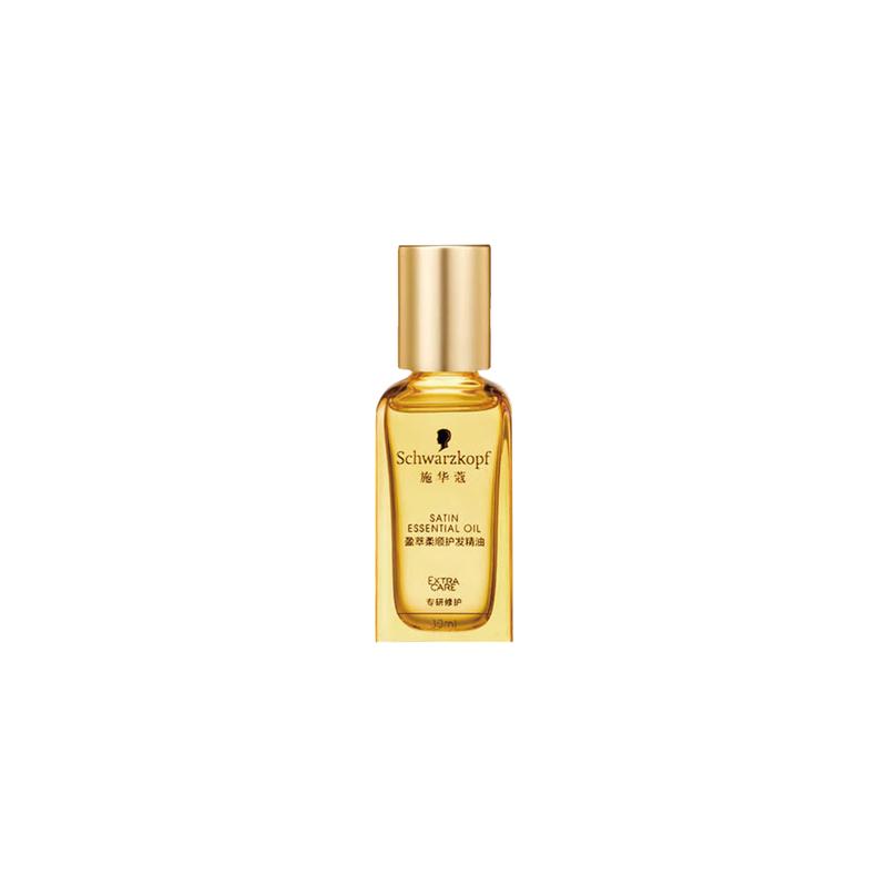 Schwarzkopf Muguang Бутылочка Yingcui Масло для ухода за гладкостью волос Восстанавливающее питательное / 30 мл - Пробный размер коричневый