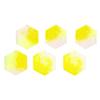 Hexagon Earring Silicone Mold Glossy Earring Pendant Jewelry Resin Mold Keychain Pendant Epoxy Casting Mold  Tool
