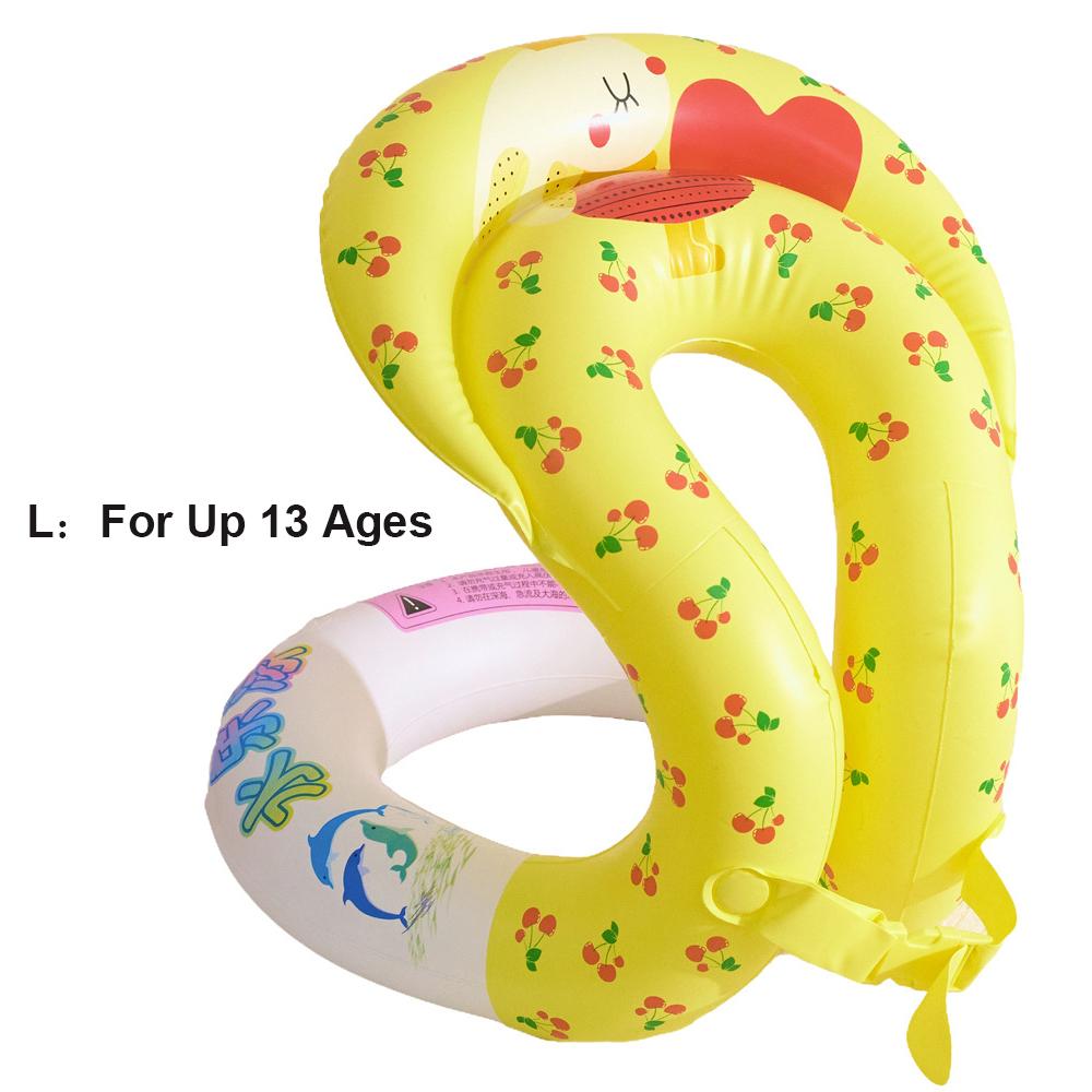 1Pcs Inflatable Swim Vest Pool Float Swimming Ring Swim Tube Swim Accessory Summer Water Sports Swimming Circle Swim  Float